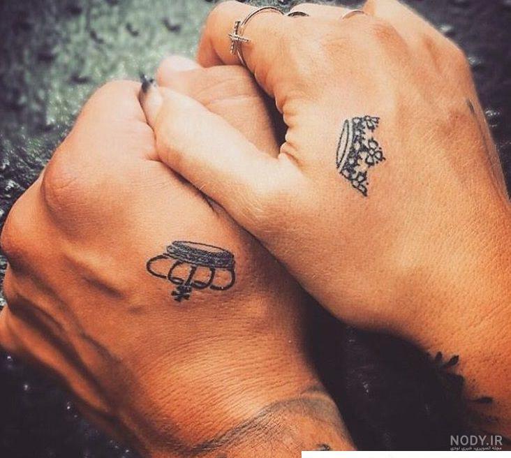 عکس تاتو دونفره ❤️ [ بهترین تصاویر ]