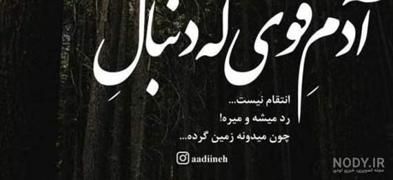 عکس نوشته جواب خیانت خیانته