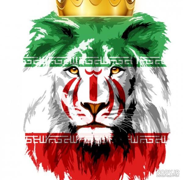 عکس پرچم ایران زمان هخامنشیان