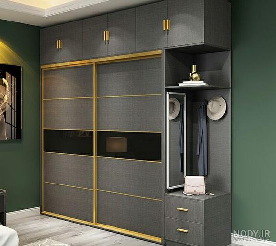 عکس کمد دیواری - تصاویر جدید نمونه کار کمد در نوین کابین