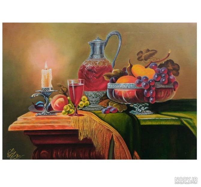 نقاشی طبیعت ساده - عکس نودی