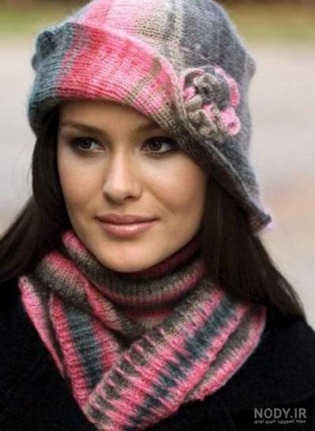 عکس شال دخترانه شیک سفید عکس شال دخترانه شیک سفید