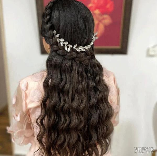 عکس مدل مو باز دخترانه