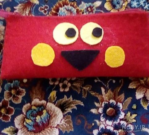 عکس کاردستی با نمد ساده عکس کاردستی با نمد ساده