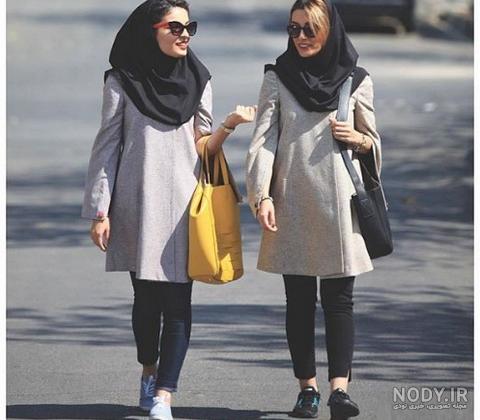 مدل یقه مانتو اسپرت