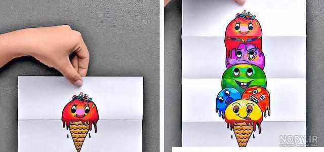 چند طرح جالب برای طراحی و نقاشی / آموزش نقاشی
