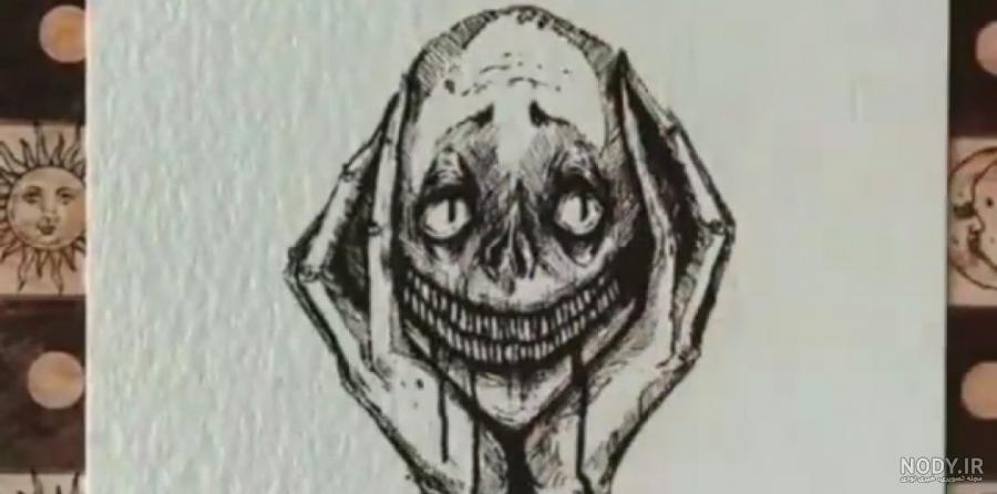 10 نقاشی ترسناک برای رفع استرس ideas | scary drawings, creepy ...