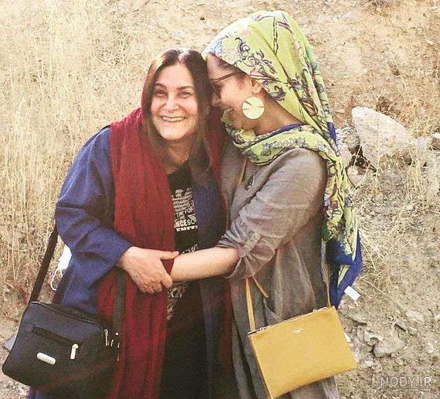 استایل سانیا سالاری در یک روز برفی