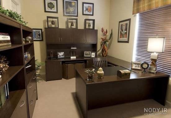 دانلود عکس از دفتر کار Modern Desk And Chair For Office Room ... دانلود عکس از دفتر کار Modern Desk And Chair For Office Room ...