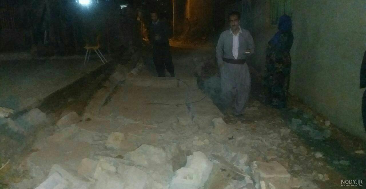 زلزله بندر لنگه + تصویر