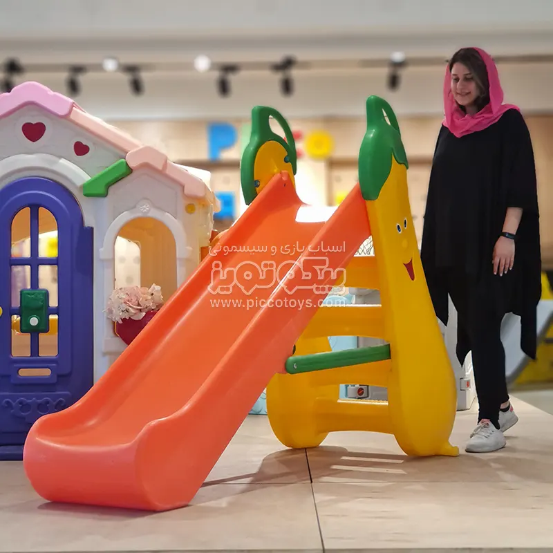 سرسره گلابی کودک 4 پله مدل 1014