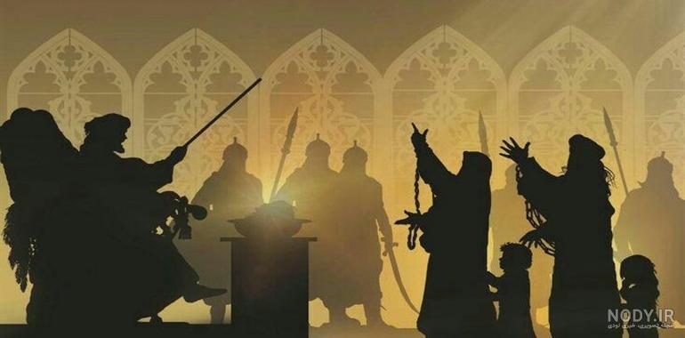 عکس جنگ یزید و امام حسین