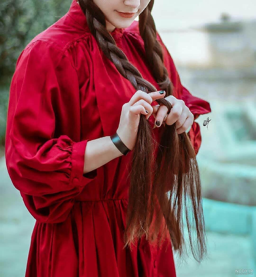عکس پروفایل دخترانه بنفش و خاص - ژاویز