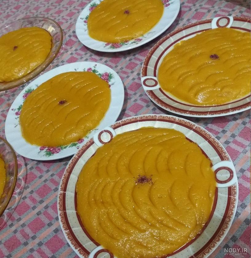 طرز تهیه حلوا زعفرانی مرحله به مرحله + نکات
