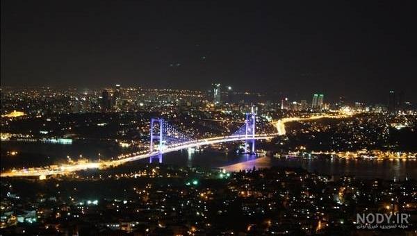 عکس استانبول برفی