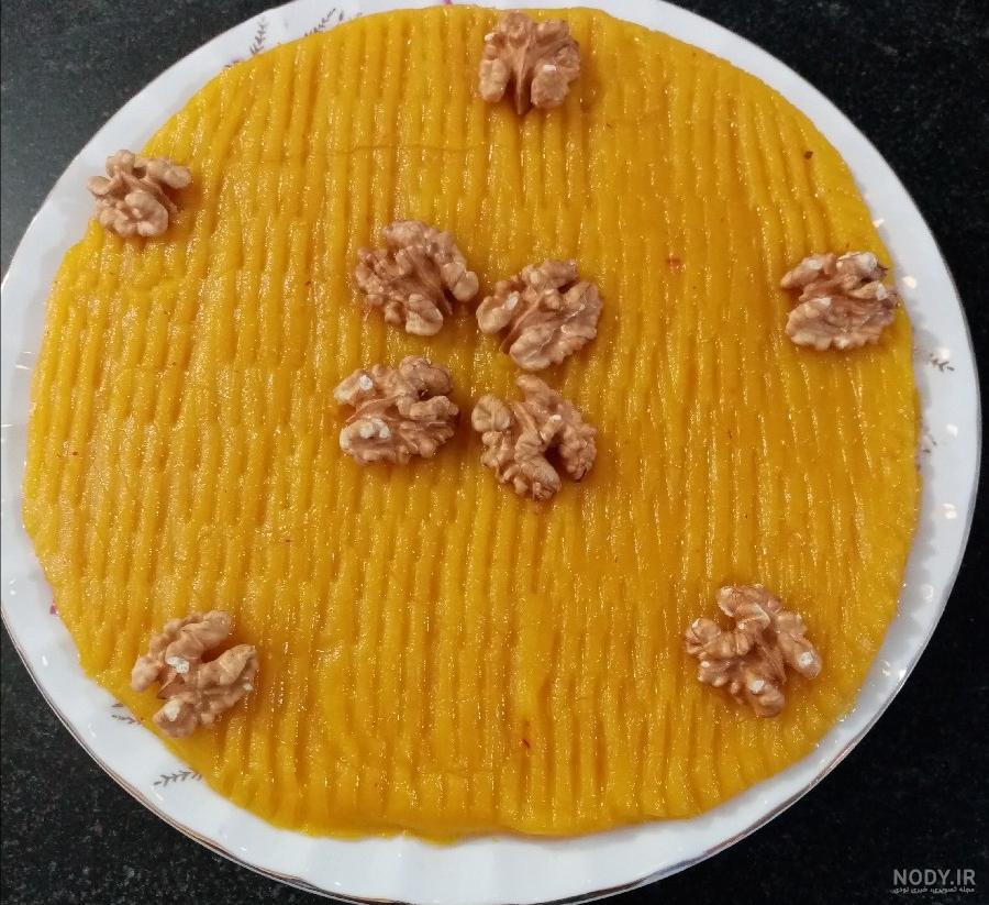 عکس حلوا بدون زعفران