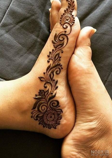 عکس از حنا روی دست