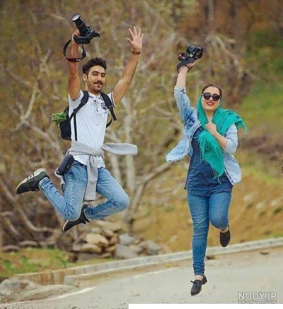 ژست عکس دونفره خواهر و برادر ❤️ [ بهترین تصاویر ]