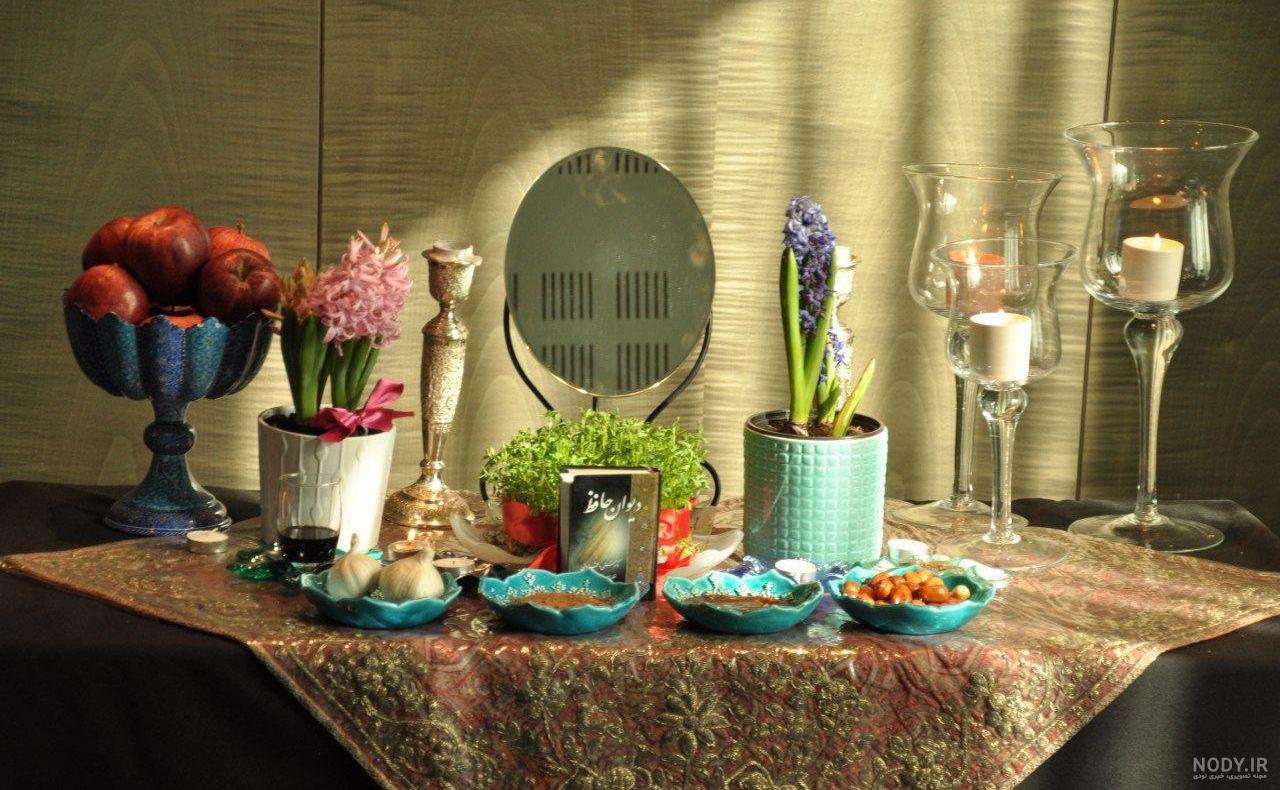 ۱۱ عکس با کیفیت از سفره های هفت سین ۱۱ عکس با کیفیت از سفره های هفت سین