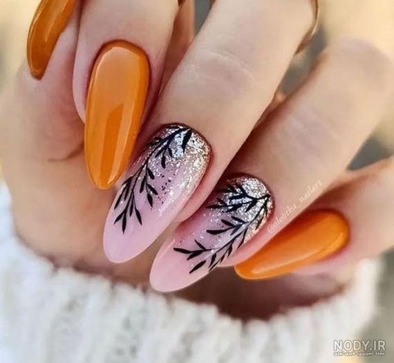 طراحی ناخن راه راه با ایده های روز و شیک