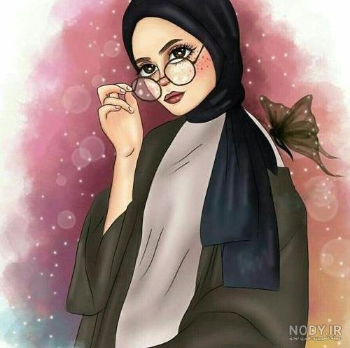 عکس دختر با حجاب برای پروفایل 1401 | عکس فانتزی دختر با حجاب برای ...