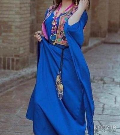 عکس دختر زیبا با لباس کردی