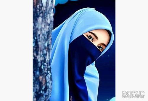 عکس دختر چادری کارتونی - عکس نودی