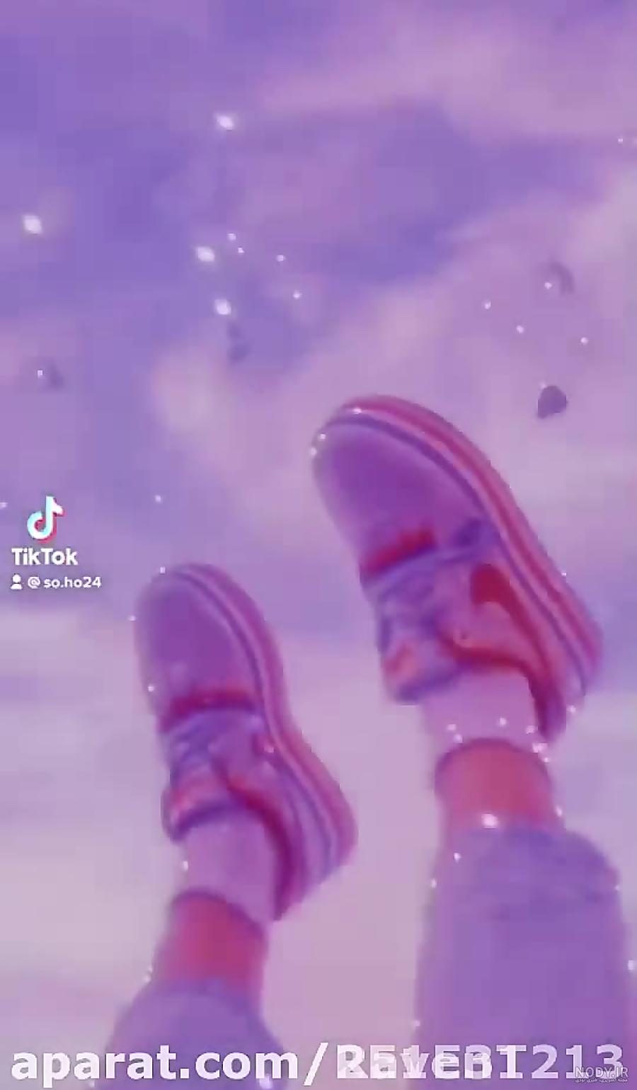 عکس دخترونه بنفش