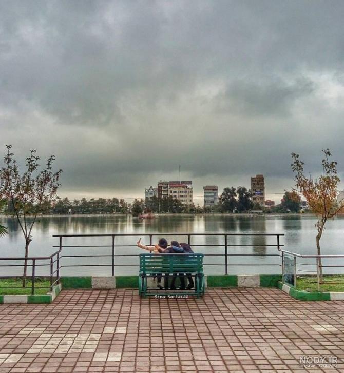 عکس دریاچه لاهیجان