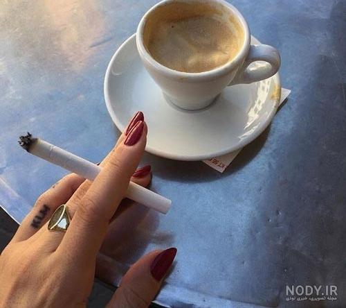 عکس فیک دختر سیگاری - عکس نودی