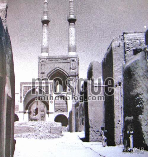 عکس قدیمی :: مسجد جامع یزد