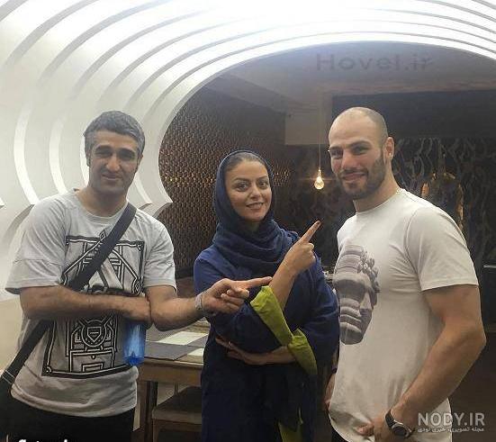 عکس همسر احسان روزبهانی