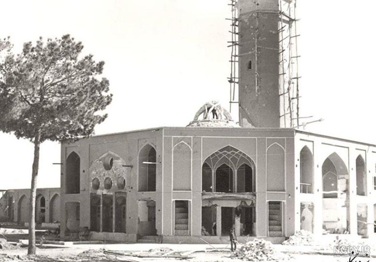 عکس هوایی قدیمی یزد