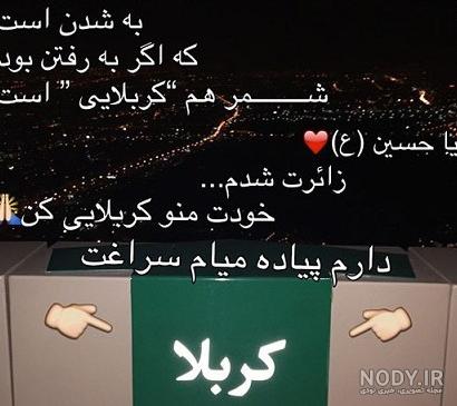 عکس پروفایل امام رضا | عکس نوشته امام رضا دارم میام