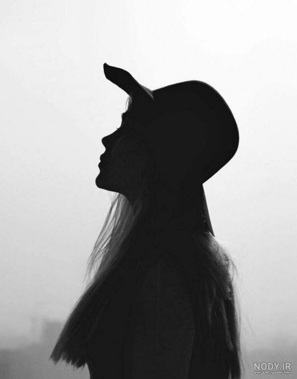 عکس پروفایل سیاه سفید دخترونه | عکس سیاه سفید شاخ اینستا