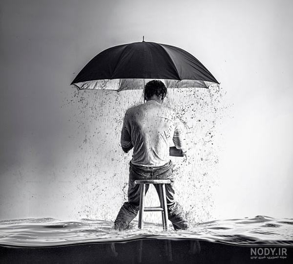 عکس پروفایل پسرانه بدون متن غمگین