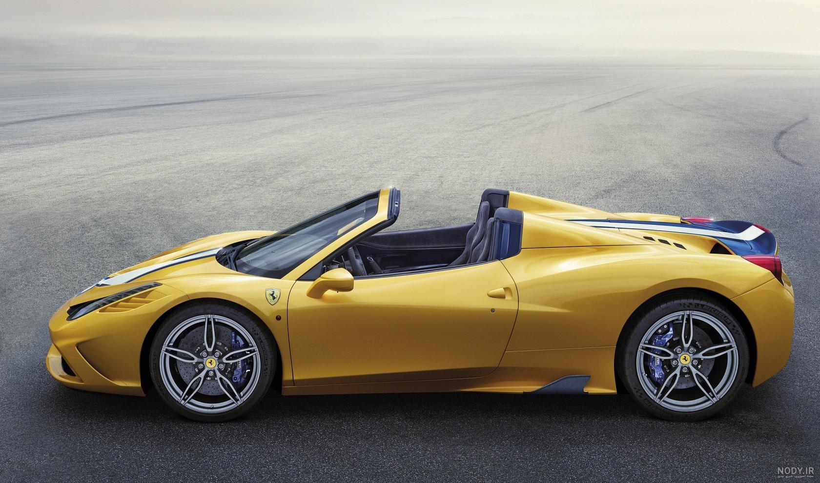 ماشین فراری کوپه دو دره red car ferrari