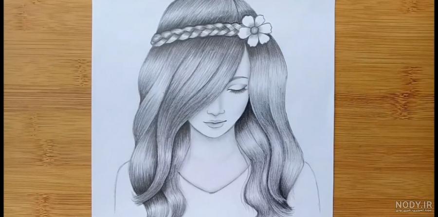 متفاوت ترین تصویر پروفایل نقاشی دختر مخصوص زمینه گوشی