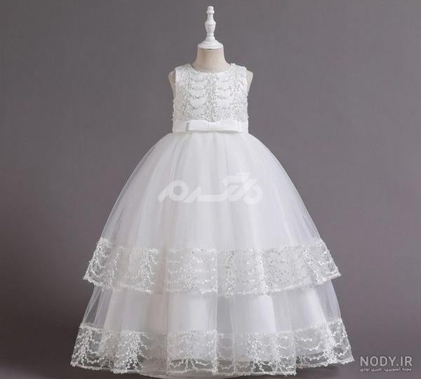 مجموعه عکس پیراهن عروس بچه گانه (جدید)