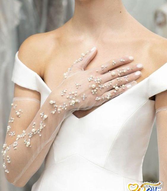 مدل دستکش عروس زیبا و شیک برای سلیقه های متفاوت مدل دستکش عروس زیبا و شیک برای سلیقه های متفاوت