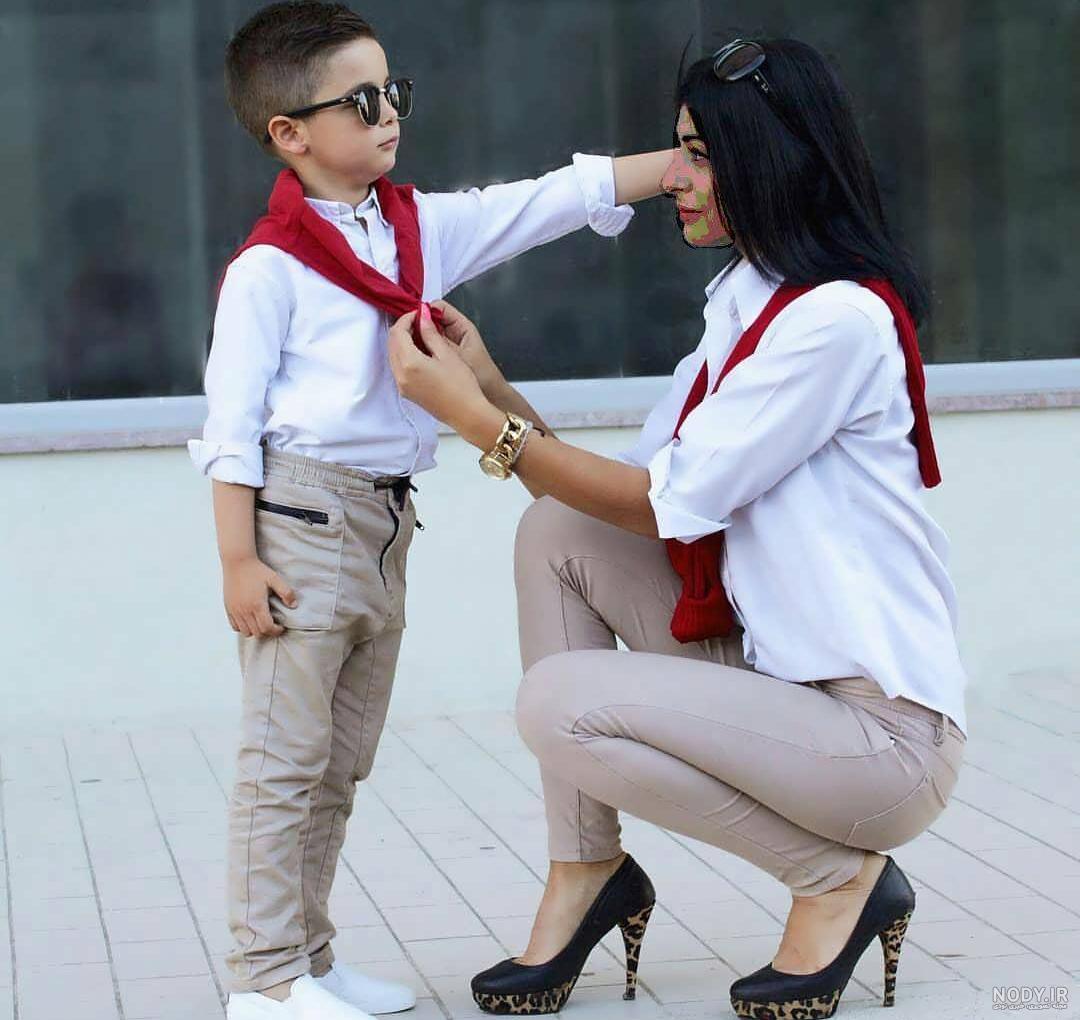 ژست عکس 3 نفره خانوادگی