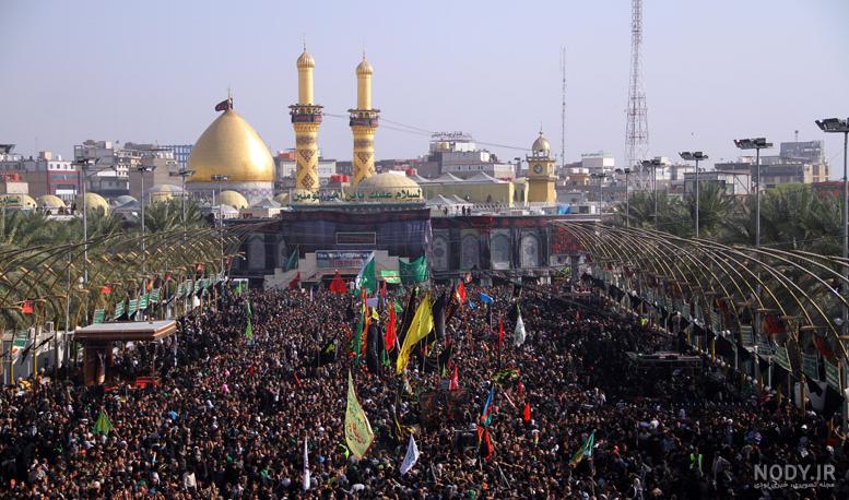 گزارش تصویری از ظهر اربعین در کربلا