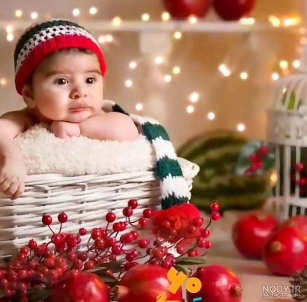 ایده شب یلدا برای نوزادان - عکس نودی ایده شب یلدا برای نوزادان - عکس نودی