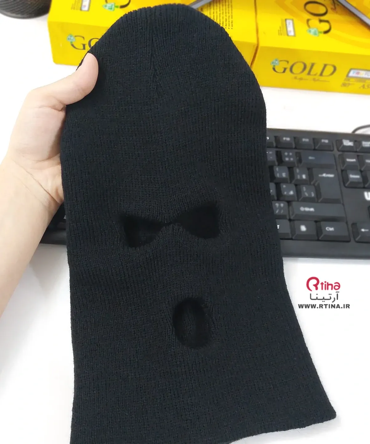 خرید کلاه چشمی بافتنی حرفه ای (کلاه طوفان) مشکی خرید کلاه چشمی بافتنی حرفه ای (کلاه طوفان) مشکی