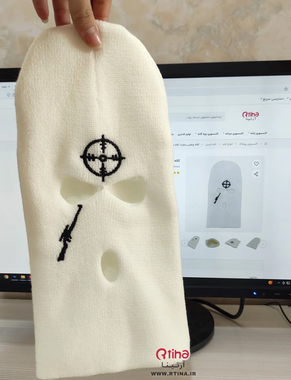 خرید کلاه چشمی بافتنی حرفه ای (کلاه طوفان) مشکی خرید کلاه چشمی بافتنی حرفه ای (کلاه طوفان) مشکی