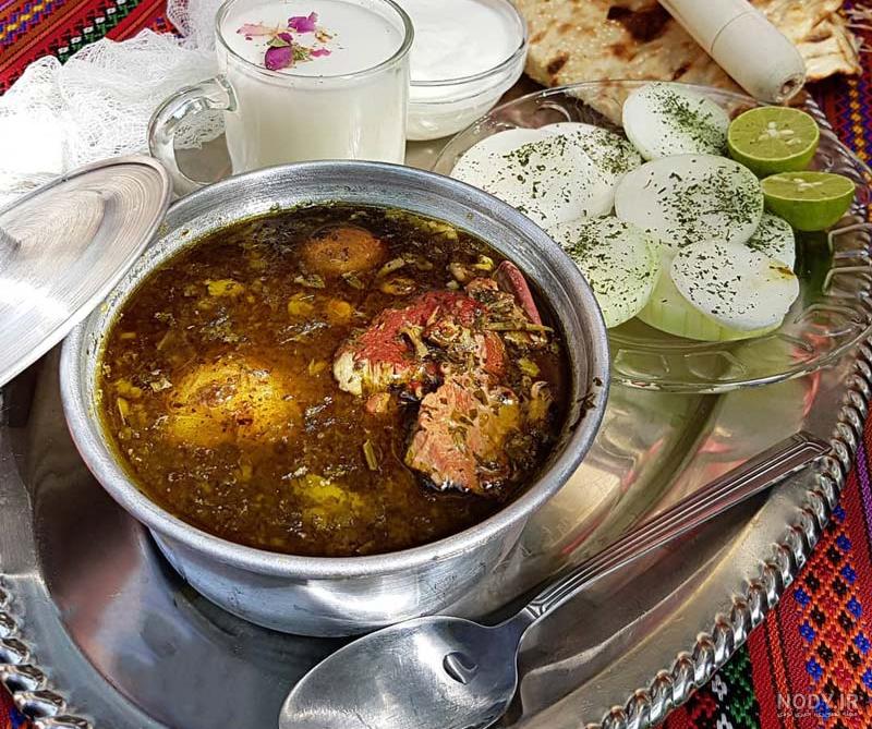 عکس آبگوشت قورمه سبزی عکس آبگوشت قورمه سبزی