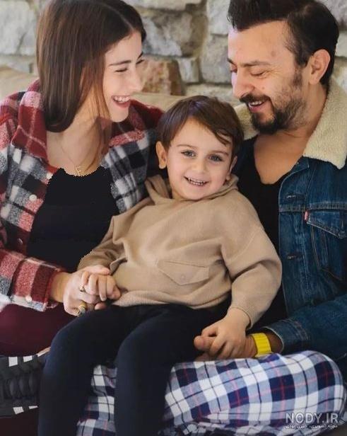 عکس از هازال کایا و همسرش