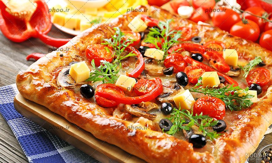 عکس عروسک پیتزا