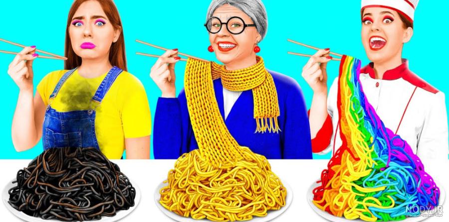 عکس غذا خوردن زن عکس غذا خوردن زن