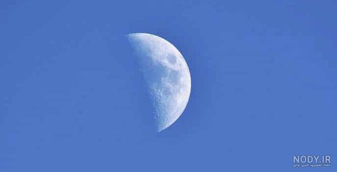 عکس ماه نیمه کامل - عکس نودی